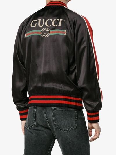 gucci spiritismo bomber jacket replica|Gucci Spiritismo Silk Bomber Jacket .